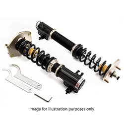 BC Racing BR series Coilovers: BMW 3 Series 82-91 E30 (51mm, Weld, True Rear Coilover)