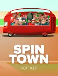 spin town game logo